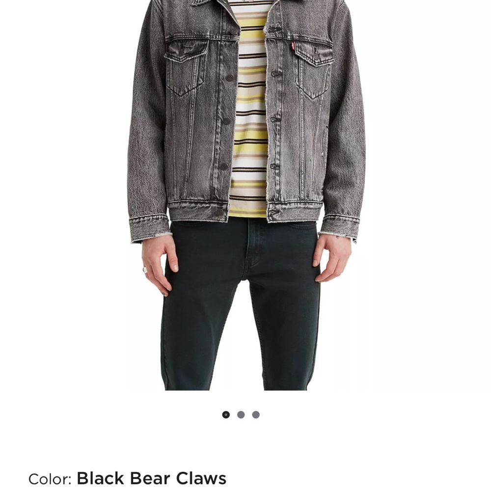 Levi's Gray Denim Jacket